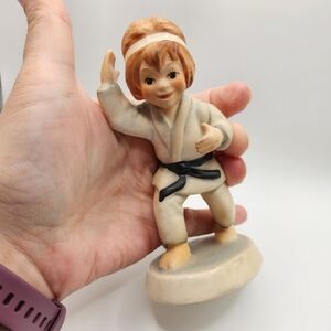 Goebel figurine 1978 Germany Harry Holt Black Belt Champ Karate